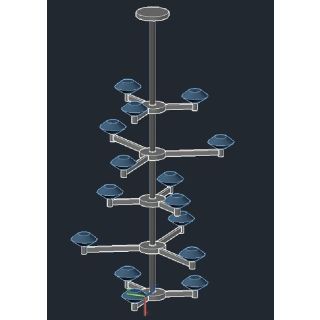 Il Paralume Marina / Chandelier / 2129/CH15