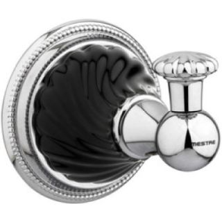 Bronces Mestre / Robe Hooks / Artica with Black porcelain twisted 233575.NSL0.50