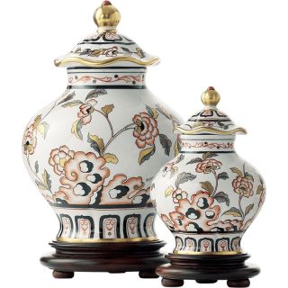 Le Porcellane / Vases with Lids / Potiche Fiori Cinesi 2448 2446 2444