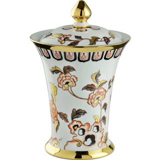 Le Porcellane / Vases with Lids / Fiori Cinesi 6109