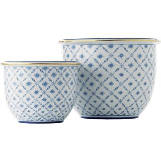 Le Porcellane / Flower Boxes & Flower Pots / Cachepot Rombi Fiori 5205 5206