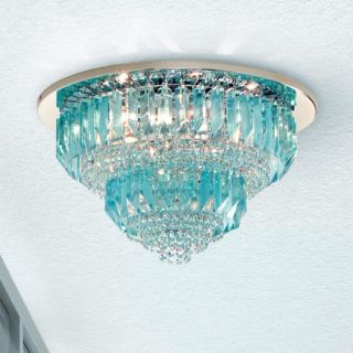 Patrizia Volpato / Semi-Flush Mounts / Cristalli Murano Glass 24 Karat Gold PV-6014-PL