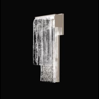Fine Art Handcrafted Lighting / Outdoor Wall Lights / Waterfall 16.25"H