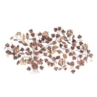 Mechini / Wall Lights / Wrought Iron with Murano Glass A/Autunno/5