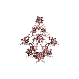 Mechini / Wall Lights / Ruby Colored Bohemian Crystal A288/2