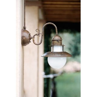 Aldo Bernardi / Applique, Outdoor Lamp, Pole-head Applique / Abbazia - Brass Lamps