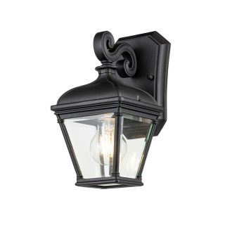 Elstead Lighting / Outdoor Wall Lights / Bayview 1 Small Lantern Black