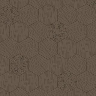 Bisazza / Wood - Decorations / Central Marron Glacé