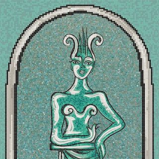 Bisazza / Mosaico - Decorations / Lyre Verte (Timeless)