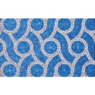 Bisazza / Mosaico - Decorations / Plait Blue (Modern)