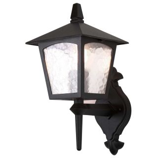 Elstead Lighting / Outdoor Wall Lights / York Up Lantern Black