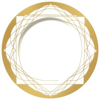 Le Porcellane / Plates & Bowls Tabletop / Baroqeat Gold 5858