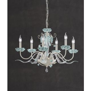 Euroluce Lampadari / Chandeliers / Bora L6 Tiffany Bright