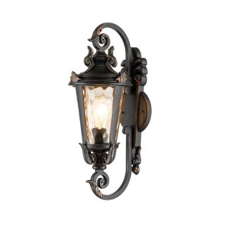 Elstead Lighting / Outdoor Wall Lights / Baltimore Medium Lantern Weathered Bronze