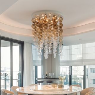 Glass & Glass Murano / Chandeliers / Tondi BV 25-01 Custom Project