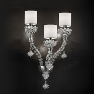 Glass & Glass Murano / Wall Sconces / Contemporary Venetian chandeliers C-2303/A3P