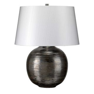 Elstead Lighting / Table Lamps / Caesar 1 Silver