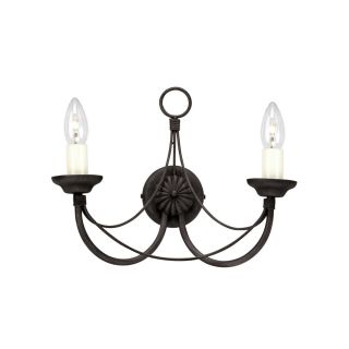 Elstead Lighting / Wall Lights / Carisbrooke 2 Black