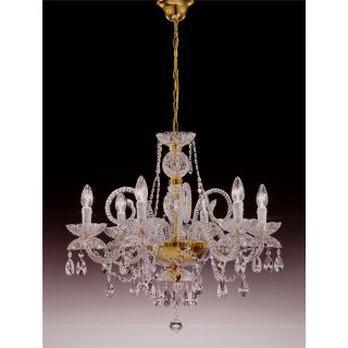 Italian Luxury Lighting / Chandeliers / Elegance Crystal 6 Lights D1302 006