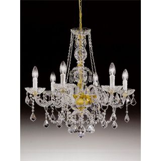 Italian Luxury Lighting / Chandeliers / Elegance Crystal 6 Lights D1303 006
