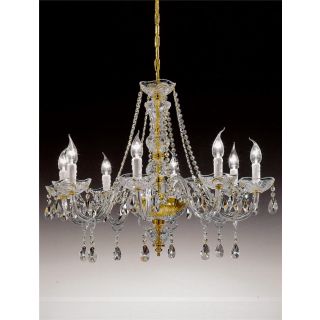 Italian Luxury Lighting / Chandeliers / Elegance Crystal 8 Lights D1304 008