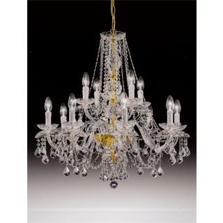 Italian Luxury Lighting / Chandeliers / Elegance Crystal 12 Lights D1306 012