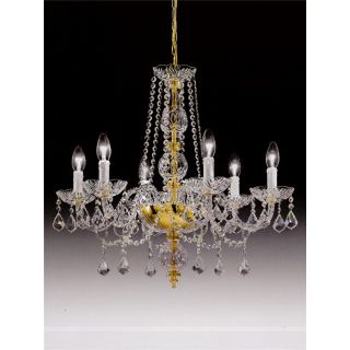 Italian Luxury Lighting / Chandeliers / Elegance Crystal 6 Lights D1315 006