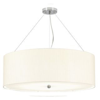 Elstead Lighting / Pendants & Suspension Lights / Pearce 34 Polished Chrome with Ivory Shade