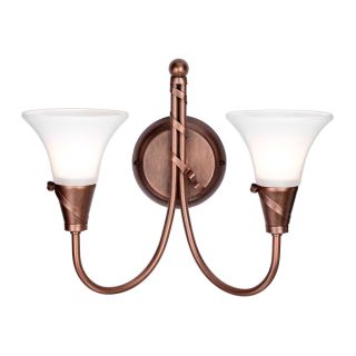 Elstead Lighting / Wall Lights / Emily 2 Copper Patina