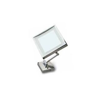 Estro / Square mirror with LED lighting / Tourquoise R709
