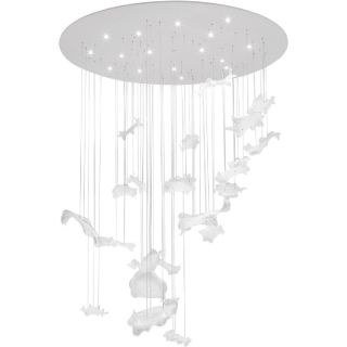 Jumbo Collection / Chandelier / Feuille Chandelier