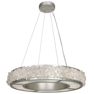 Fine Art Handcrafted Lighting / Pendant Lights / Arctic Halo 30″ Round 878140