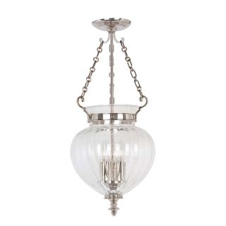 Elstead Lighting / Pendant Lights / Finsbury Park 3 Medium Polished Nickel