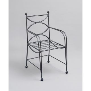 Officina Ciani / Outdoor Chairs / Metal Chair for Garden GF4034CH-B De lys