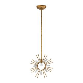 Elstead Lighting / Pendant Lights / Sun King Gold Leaf