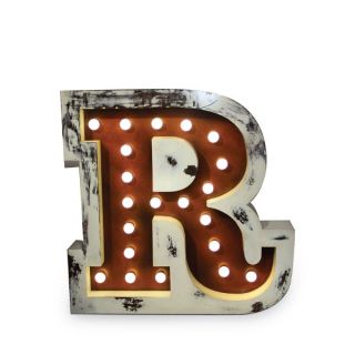 DelightFULL / Floor or Wall Lamps / Light Letter R | Graphic Letters "R"