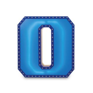 DelightFULL / Floor or Wall Lamps / Light Number 0 | Graphic Numbers "0"