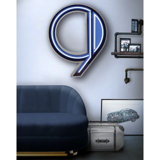 DelightFULL / Floor or Wall Lamps / Light Number 9 | Graphic Numbers 9