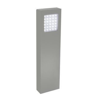 Elstead Lighting / Outdoor Bollard Lights / Beta Mini Double Sided Matt Silver