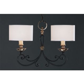 Officina Ciani / Chandeliers / Iron with Brass Details HL1018CH-2 Opanca