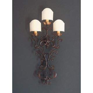 Officina Ciani / Wall Sconces / Forged Iron with 3 Lights HL1031WA-3 Cortine