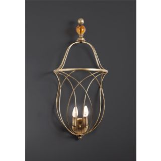 Officina Ciani / Wall Sconces / Iron Rod HL1114WA-2 Palla ambra