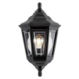 Elstead Lighting / Outdoor Wall Lights / Kinsale Flush Lantern Black