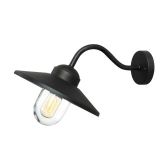 Elstead Lighting / Outdoor Wall Lights / Klampenborg Lantern Black