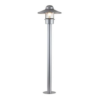 Elstead Lighting / Outdoor Bollard Lights / Klampenborg 1 Silver