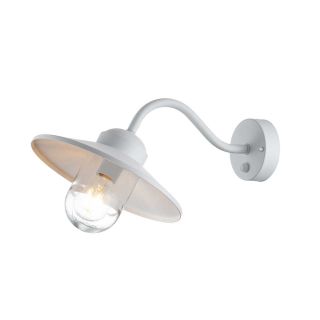 Elstead Lighting / Outdoor Wall Lights / Klampenborg Lantern with PIR White