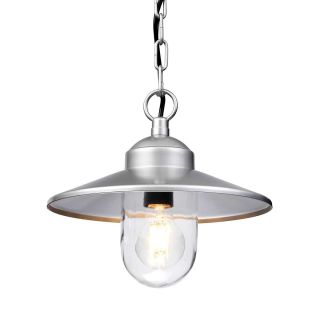 Elstead Lighting / Outdoor Pendant Lights / Klampenborg Silver