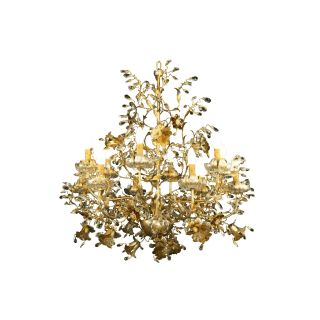 Mechini / Chandeliers / Clear Bohemian Crystal and Murano Glass L241/10