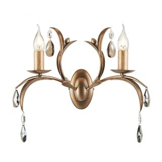 Elstead Lighting / Wall Lights / Lily 2 Bronze Patina