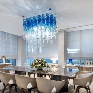 Glass & Glass Murano / Chandeliers / Tondi LNA 1602 Custom Project